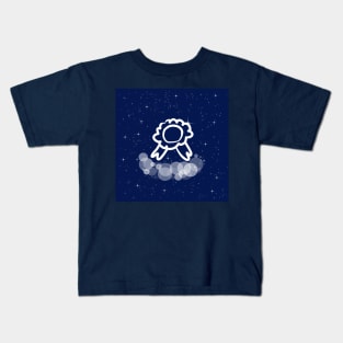 Award, Order, Glory, Honor, Medal, Honored, technology, light, universe, cosmos, galaxy, shine, concept Kids T-Shirt